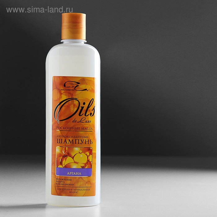 Шампунь для волос Oils de Luxe "Аргана", 500 мл - Фото 1