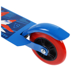 Самокат складной GRAFFITI, колёса PVC d=100 мм, цвет голубой - Фото 4