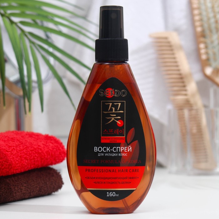 Воск-спрей для укладки волос Sendo, 160 мл - Фото 1