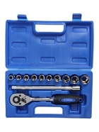 УЦЕНКА Набор торцевых головок ТУНДРА, универсальный в кейсе 12 предметов - Фото 2