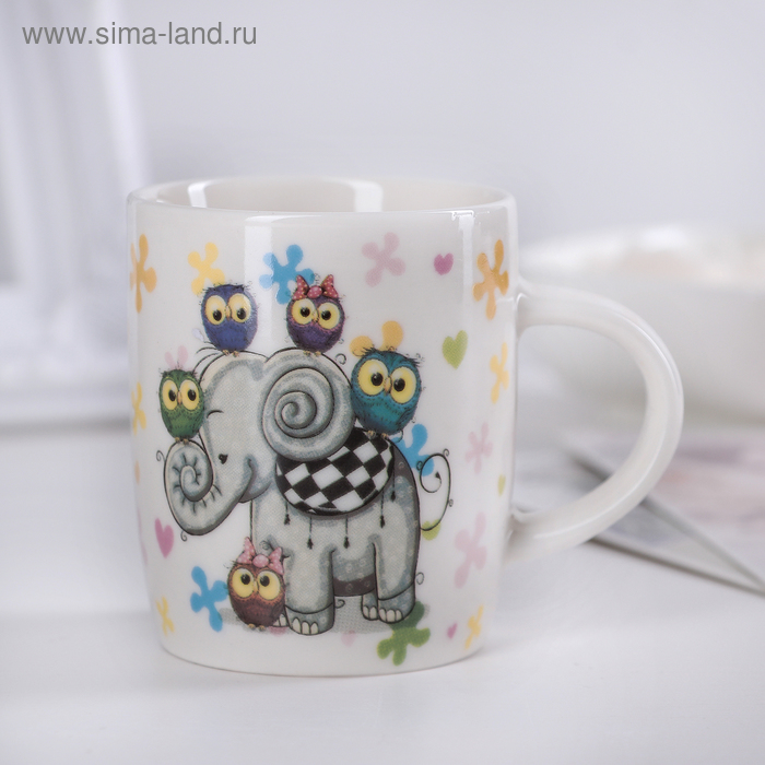 Кружка Доляна «Слонёнок», 150 мл - Фото 1