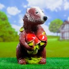 Садовая фигура "Барсук" коричневый, 41х23х42см - Фото 1