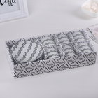 Набор керамический кофейный Доляна «Зигзаг», на 6 персон, кружка 80 мл, блюдце 11 см - Фото 4