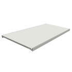 Полка для стеллажа, 40×90 см, перфорированная, шаг 2.5 см, белая - Фото 3