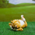 Садовая фигура "Ленивый Кот" 23х12х10см - Фото 2