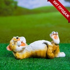 Садовая фигура из полистоуна «Ленивый Кот», 12.5×11×23 см - Фото 4