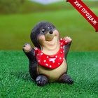 Садовая фигура из полистоуна «Крот», 12×8×10 см - Фото 4