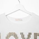 Футболка KAFTAN "Love", белый, 40-42 - фото 809673381