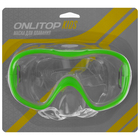 Маска для плавания детская, цвета МИКС - Фото 3