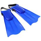 Набор для плавания детский ONLYTOP: маска, трубка, ласты безразмерные, цвета МИКС - Фото 3