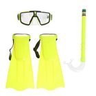 Набор для плавания детский ONLYTOP: маска, трубка, ласты безразмерные, цвета МИКС - Фото 9