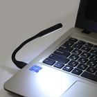 Светильник светодиодный LuazON A-05, USB, гибкий, 5 ватт, 6 диодов, чёрный - фото 51296149
