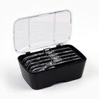 УЦЕНКА Лупа налобная 1-3х бинокулярная, 22×14×7.5 см, с подсветкой, 5 линз в комплекте, 3 ААА - Фото 3