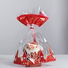 Упаковка под кулич, донная складка, 17×28.4 см, 25 мкм - Фото 1