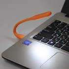 Светильник светодиодный LuazON, USB, гибкий, 5 ватт, 6 диодов, оранжевый - Фото 2