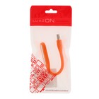 Светильник светодиодный LuazON, USB, гибкий, 5 ватт, 6 диодов, оранжевый - Фото 5