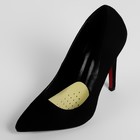 Полустельки для обуви, дышащие, резиновые, 9 × 7 см, пара, цвет бежевый - Фото 3