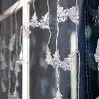 Гирлянда "Бахрома" 3 х 0.5 м с насадками "Ёлки", IP20, прозрачная нить, 80 LED, свечение RG/RB, мигание, 220 В - Фото 4