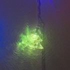 Гирлянда "Бахрома" 3 х 0.5 м с насадками "Ёлки", IP20, прозрачная нить, 80 LED, свечение RG/RB, мигание, 220 В - Фото 6