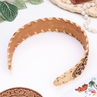 Ободок для волос «Орнамент узоров», береста - Фото 2
