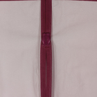 Сетка антимоскитная на магнитах для защиты от насекомых, 100×210 см, цвет бордовый - Фото 3