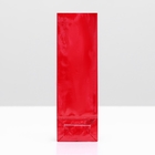 Пакет бумажный фасовочный, глянцевый, красный, 5,5 х 3 х 17 см - Фото 4