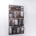 Органайзер подвесной с карманами «Досочки», 9 отделений, 45×78 см, цвет коричневый - Фото 1