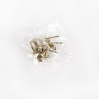 Сетка антимоскитная на магнитах для защиты от насекомых, 100×210 см, цвет коричневый - Фото 4