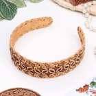 Ободок для волос «Орнамент», береста - Фото 1