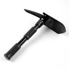 Лопата складная «Турист» в чехле, 40 см, черная - Фото 4