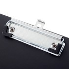 Планшет с зажимом А4, 2 мм, ErichKrause Standard, бумвинил, чёрный - Фото 2