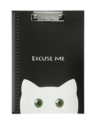 Планшет с прижимом А4 «Кот», МИКС 4167844