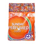 Парфюмированное средство для стирки цветного белья Сонца Sunday автомат, 3 кг - Фото 1