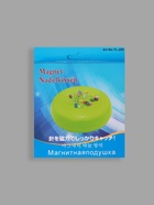 Игольница магнитная, d=10.5 см, голубая - Фото 6