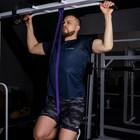 Эспандер ленточный многофункциональный ONLYTOP, 208×3.2×0.5 см, 15-40 кг, цвет фиолетовый - Фото 5