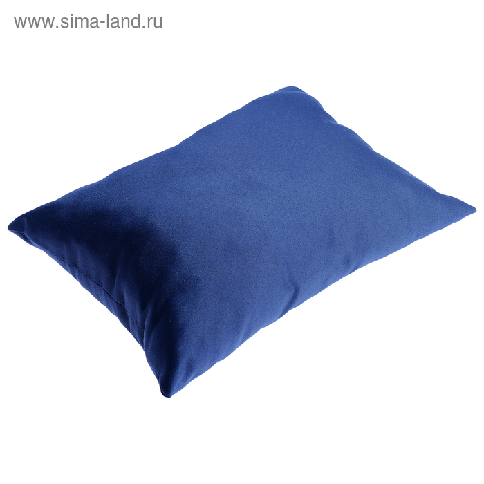 Сидушка-подушка мягкая, 40 х 23 х 13 см, цвет синий - Фото 1