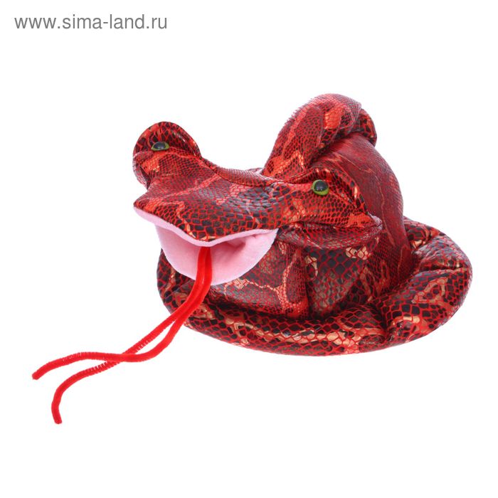 Карнавальная шляпа "Змеиное сердце", р-р 56-58 - Фото 1