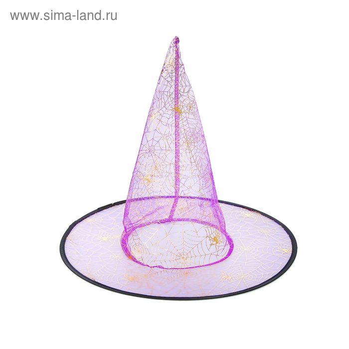 карнавальная шляпа черепа ,пауки35*39*39 цвета микс - Фото 1