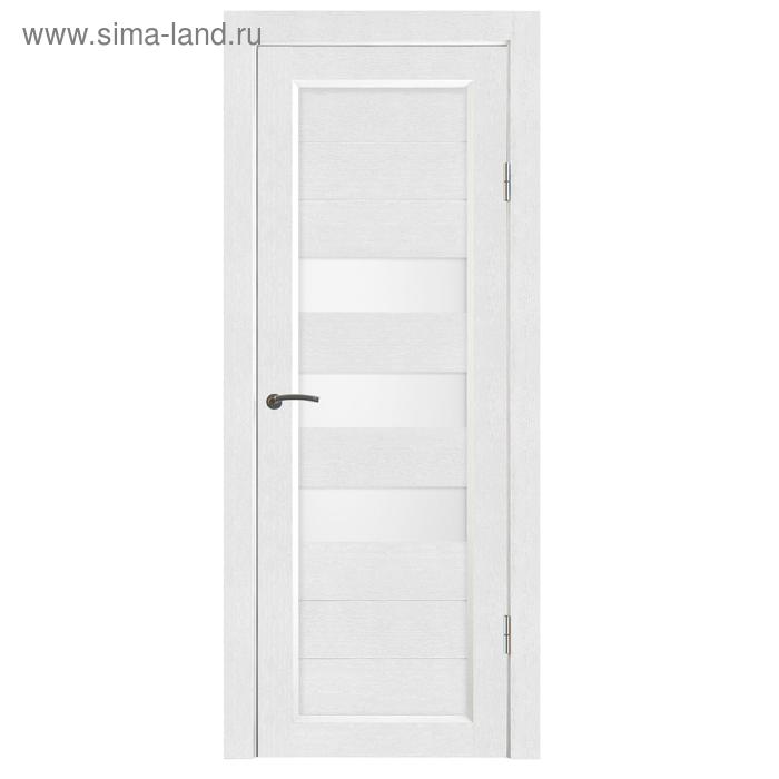 Комплект межкомнатной двери С-3/06 Белое дерево 2000х600 мм - Фото 1