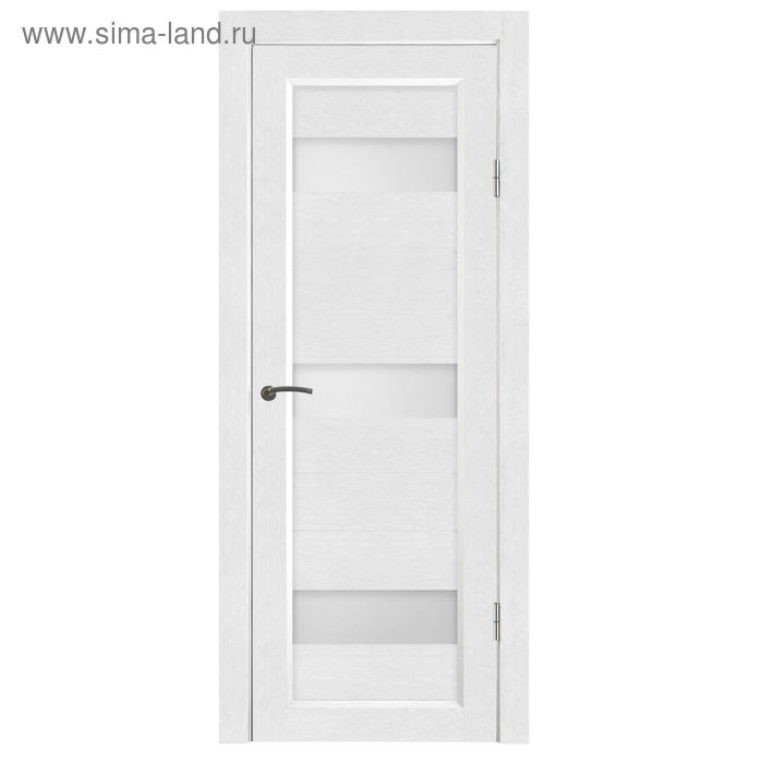 Комплект межкомнатной двери С-4/06 Белое дерево 2000х600 мм - Фото 1