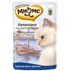 Влажный корм Мнямс "Катаплана по-португальски" для кошек, с форелью, пауч, 85 г - Фото 1