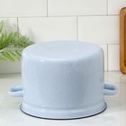 Кастрюля эмалированная, 7 л, d=25,5 см, цилиндрическая, цвет МИКС - Фото 3