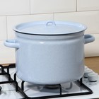 Кастрюля эмалированная, 7 л, d=25,5 см, цилиндрическая, цвет МИКС - Фото 4