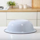 Таз пищевой, эмалированный, круглый, 9 л, d=40 см, цвет МИКС - Фото 2