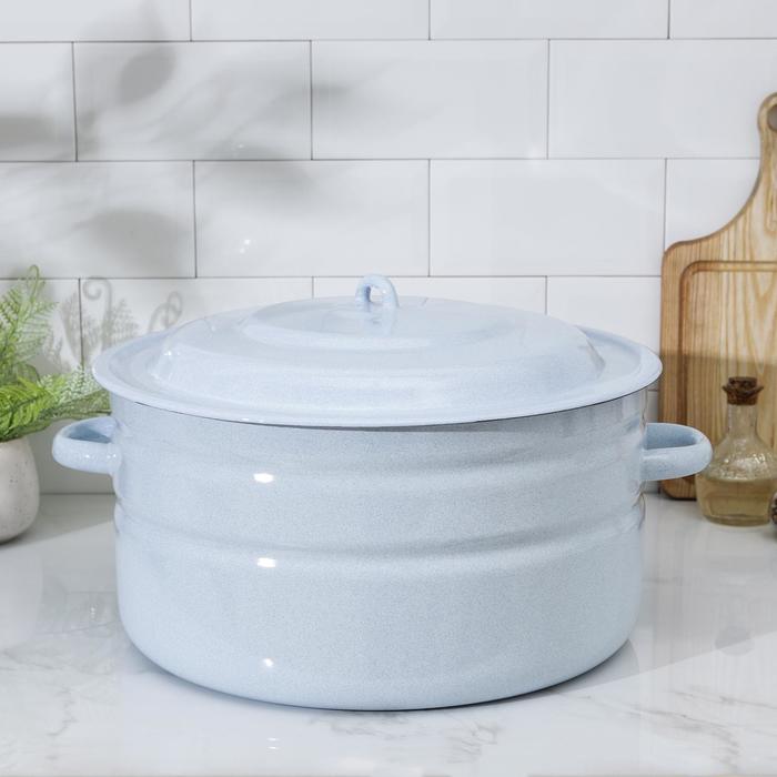 Бак эмалированный, 18 л, цвет МИКС - Фото 1