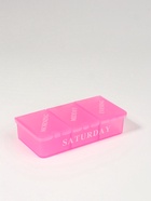 Таблетница - органайзер «Неделька», английские буквы, 14.2×8.5×4.7 см, 7 контейнеров по 3 секции, разноцветный - Фото 4