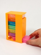 Таблетница - органайзер «Неделька», английские буквы, 14.2×8.5×4.7 см, 7 контейнеров по 3 секции, разноцветный - Фото 7