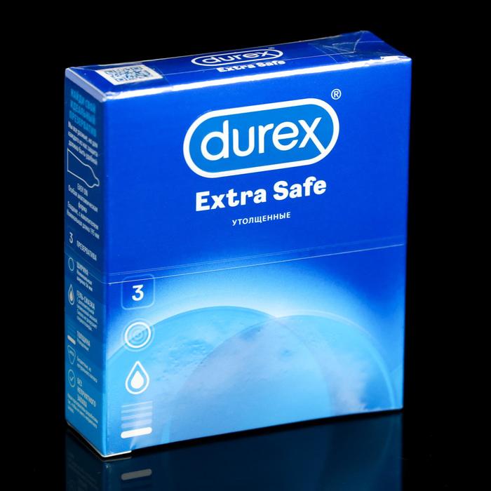 Презервативы Durex Extra Safe утолщенные, 3 шт - Фото 1
