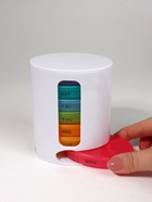 Таблетница - органайзер «Неделька», английские буквы, 12×6×5.9 см, 7 контейнеров по 4 секции, разноцветная - Фото 5