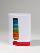 Таблетница - органайзер «Неделька», английские буквы, 12×6×5.9 см, 7 контейнеров по 4 секции, разноцветная - Фото 6